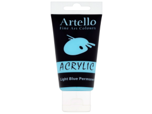 Artello Acrylic, 75 ml, Light Blue Permanent