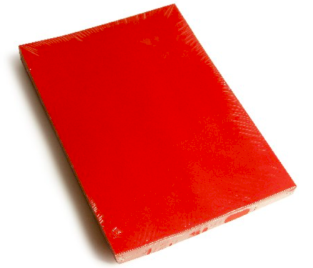 Fantasy, karton, 43 x 61 cm, 180 g/m2, röd, 100 ark