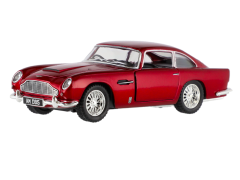 Magni, Aston Martin m/ træk-tilbage-motor, 12,5 cm, röd