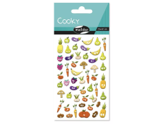 Maildor, Cooky, 3D-klistermærker, grøntsager med følelser