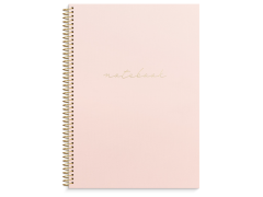 Mayland, notesbog, linjeret, A4, rosa 