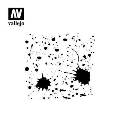 Vallejo, Stencil Splash & Stains, 1:35