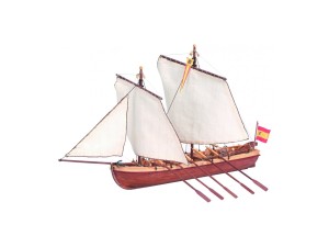 Artesania, Captain's Boat Santisima Trinidad, trä, 1:50