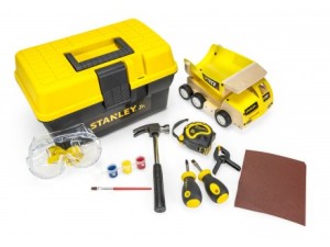 Stanley Jr., byg-selv-dumper m/ værktøj och værktøjskasse