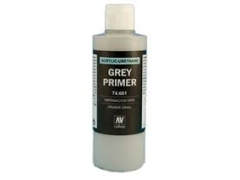 Vallejo Primer Acrylic-Polyurethane 200Ml. Grey