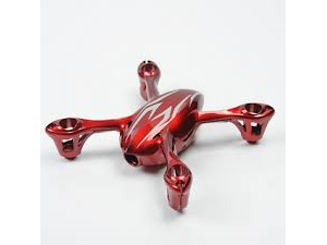 Hubsan Body Shell - Red/Silver For H107C Camera Vers.