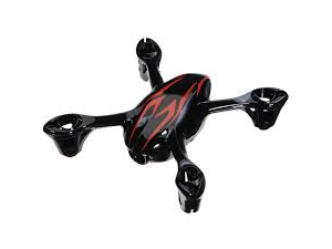Hubsan Body Shell -Black/Red For H107C Camera Vers.